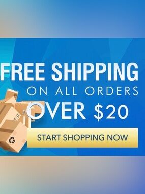 $20 Free Shipping Promotional